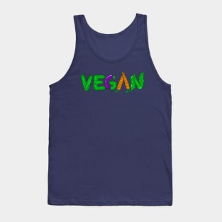 Vegan Typography Tank Top